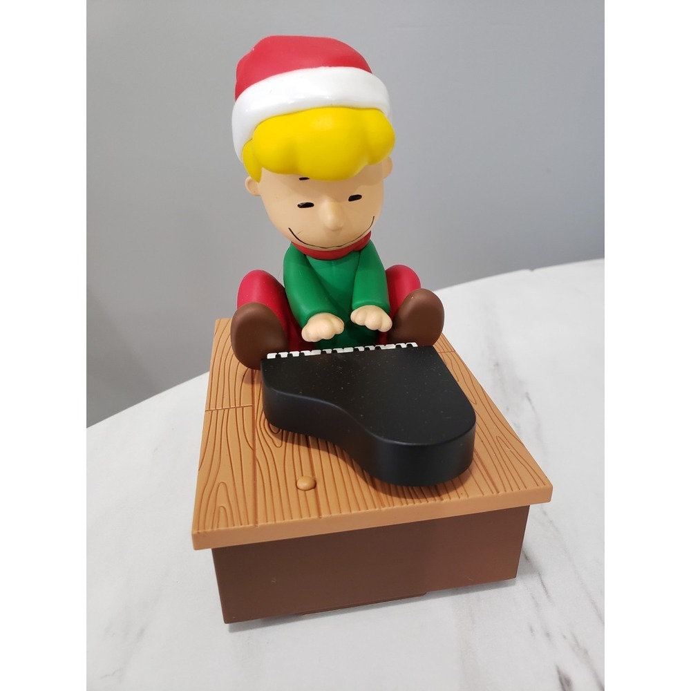 2011 Hallmark Peanuts Wireless Christmas Band Schroeder Piano Tested and Works‎